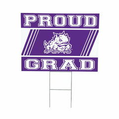 Texas Christian University Coroplast Yard Sign Graduate, Collegiate, Home
