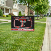 Texas Tech University Yard Sign, Patriotic, Collegiate, Home