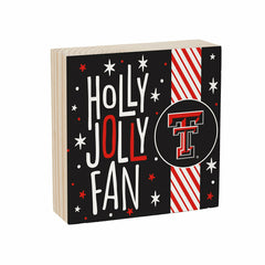 Texas Tech University Block, Holiday, 6x6, Collegiate, Home