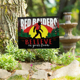 Texas Tech University Yard Sign, Bigfoot, Collegiate, Home