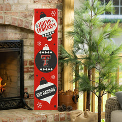 47" Double Sided Leaner, Texas Tech University, Christmas, Collegiate, Home