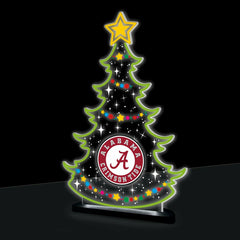 University of Alabama College Holiday Tree Desklite LED Decor, Collegiate, Home