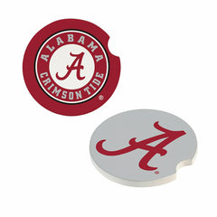 University of Alabama Car Coaster Set, 2pc, Collegiate, Home