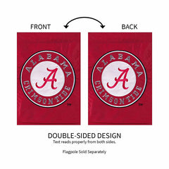 University of Alabama Crimson Tide Flag - Garden Size, Collegiate, Home