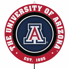 University of Arizona, Metal Lite, Round, Collegiate