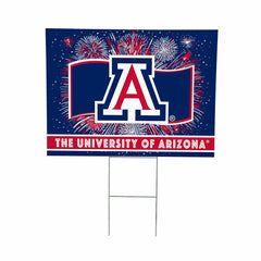 University of Arizona Yard Sign, Patriotic, Collegiate, Home