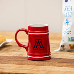 University of Arizona Ceramic Stein Cup, 24oz, Collegiate, Home