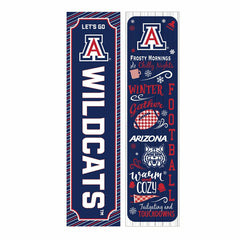 University of Arizona 46" Double Sided Leaner, Winter Seasonal, Collegiate, Home