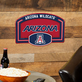 University of Arizona USA Embossed Steel Wall Sign, 11" x 17", Collegiate, Home