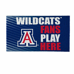 University of Arizona Fan Mat, 28"x16", Collegiate