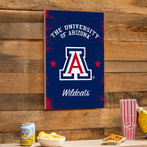 University of Arizona Wood Wall Sign, 16x24, Collegiate, Home