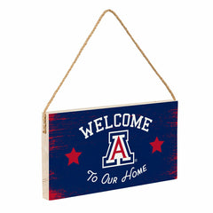 University of Arizona Wood Wall Sign, 6x11, Collegiate, Home