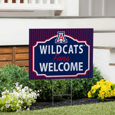 University of Arizona Coroplast Yard Sign, "Fans Welcome", Collegiate, Home