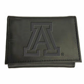 University of Arizona, Tri-Fold Wallet, Black, Collegiate, Home