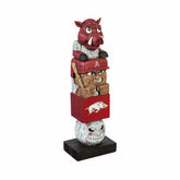Arkansas Razorbacks Tiki Team Totem Garden Statue, Collegiate, Home