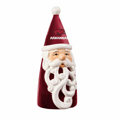 University of Arkansas Santa LED Statuary, 8", Collegiate, Home
