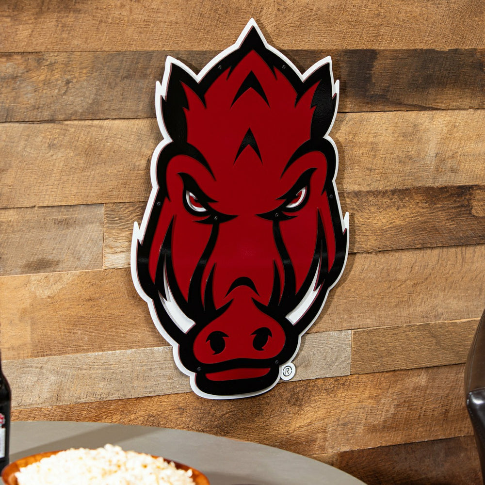 University of Arkansas Premier Metal Wall Art, Collegiate, Home