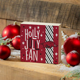 University of Arkansas Block, Holiday, 6x6, Collegiate, Home