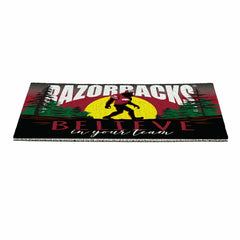 University of Arkansas Bigfoot PVC Mat, 28"x16", Collegiate