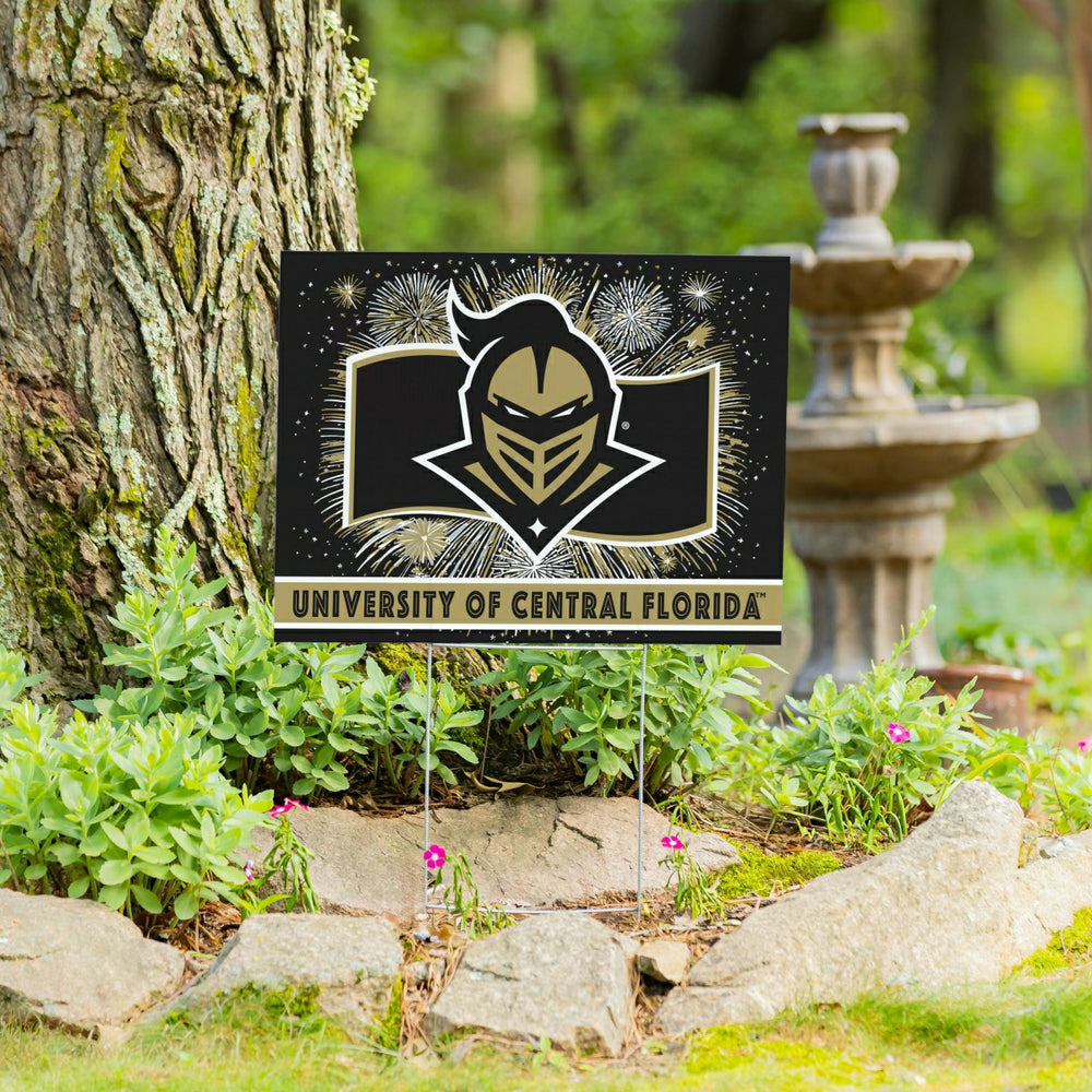 University of Central Florida Yard Sign, Patriotic, Collegiate, Home