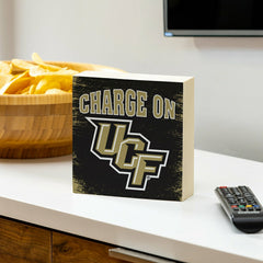 University of Central Florida Plock, Down Home Fans, 6x6, Collegiate, Home