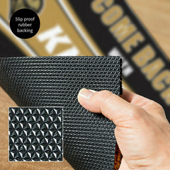 28" x 16" PVC Trapper Mat, Come Back with Tickets, University of Centr, Collegiate
