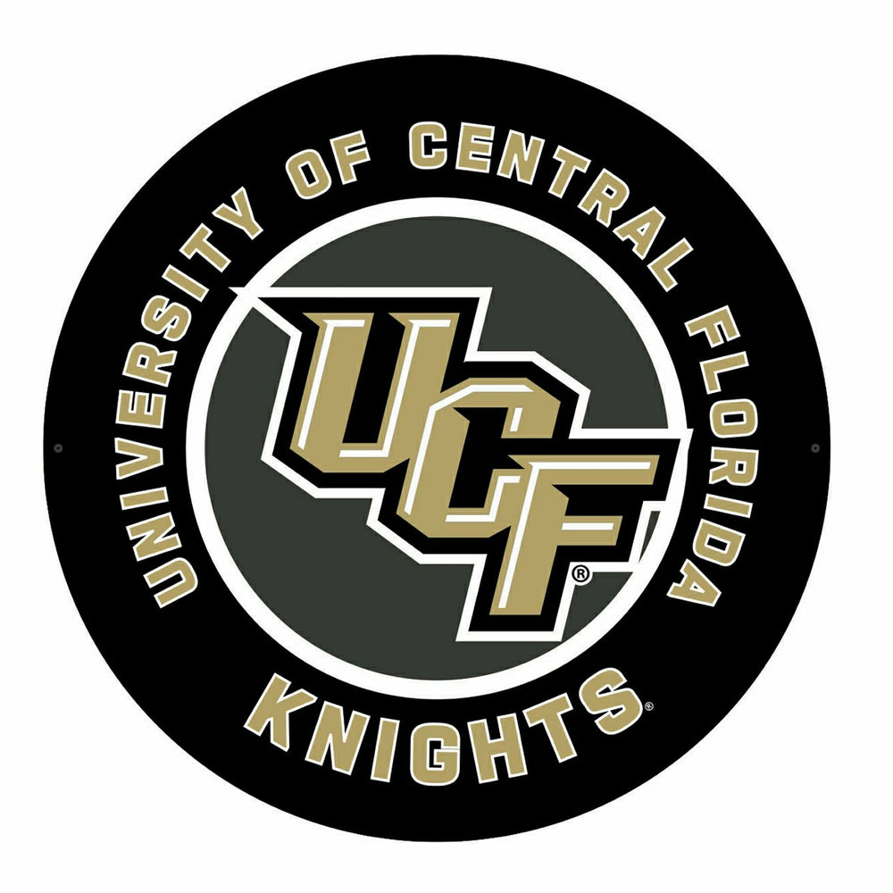 LED Wall Decor, Round, University of Central Florida, Collegiate, Home