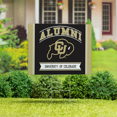 University of Colorado Coroplast Yard Sign Alumni, Collegiate, Home