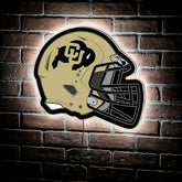 LED Wall Decor, Helmet, University of Colorado, Collegiate, Home