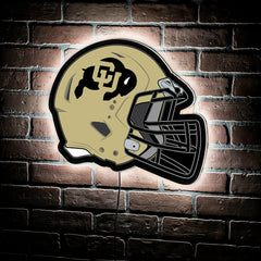 LED Wall Decor, Helmet, University of Colorado, Collegiate, Home