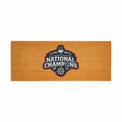 University of Connecticut, Womens NCAA Basketball Champions Extra Large Full Color Coir Mat, 60"x24", Collegiate