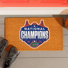 University of Florida, Mens NCAA Basketball Champions Coir Mat, Full C, Collegiate