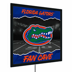 University of Florida 23"H x 23"L LED Wall Decor, Edgelite, Square, Collegiate, Home