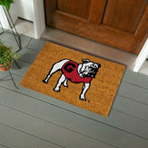Coir Mat, 16"x28", University of Georgia, Alternate Bulldog Logo, Collegiate
