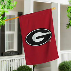 University of Georgia Applique House Flag, Collegiate, Home