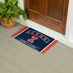 University of Illinois Alumni Mat, 28"x16", Collegiate