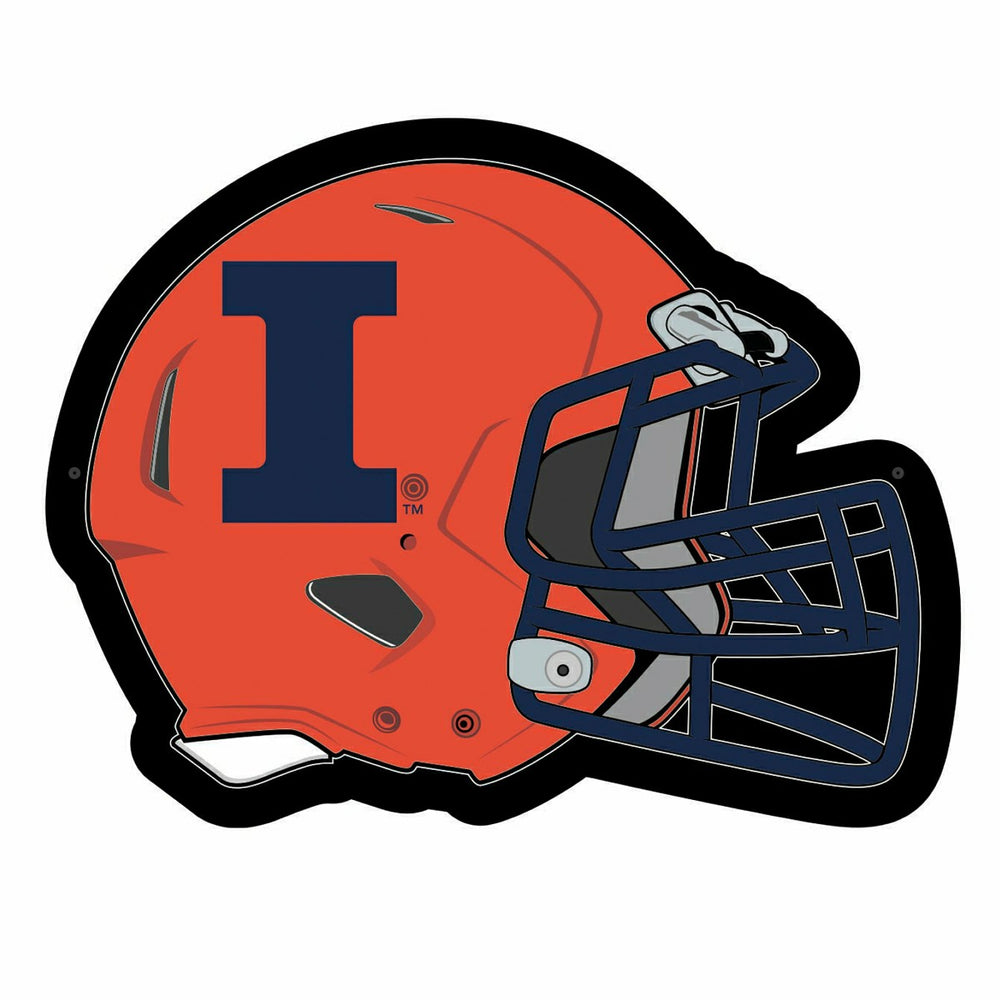 LED Wall Decor, Helmet, University of Illinois, Collegiate, Home
