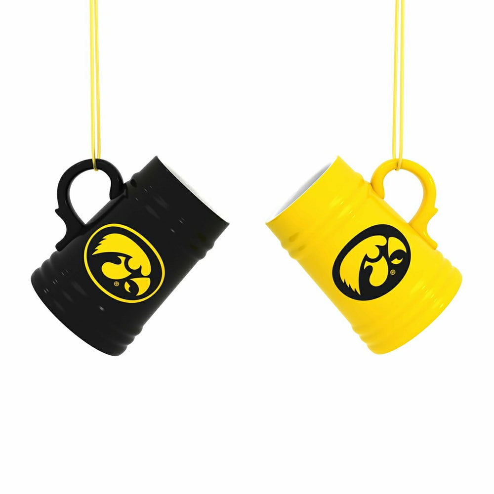 University of Iowa Ceramic Mini Stein, 3oz, set of 2, Collegiate, Home