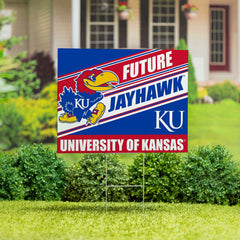 University of Kansas Coroplast Yard Sign, Future Student, Collegiate, Home