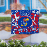 University of Kansas Yard Sign, Holiday, Collegiate, Home