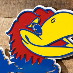 University of Kansas Premier Metal Wall Art, Collegiate, Home