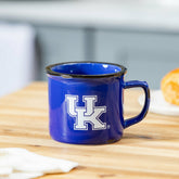 University of Kentucky Ceramic Camp Cup with Enamel Finish, 14oz, Collegiate, Home