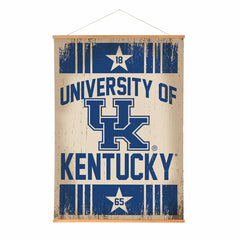 University of Kentucky, Canvas Wall Tapestry, Large, 54x36, Collegiate, Home