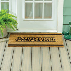 Louisiana at Lafayette University Large One Color Coir Mat, 36"x24", Collegiate
