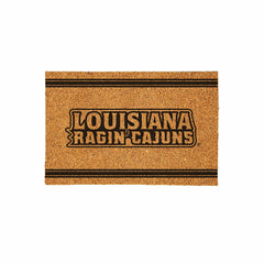 Louisiana at Lafayette University Large One Color Coir Mat, 36"x24", Collegiate