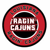 LED Wall Decor, Round, University of Louisiana-Lafayette, Collegiate, Home