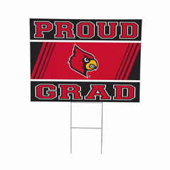 University of Louisville Coroplast Yard Sign Graduate, Collegiate, Home