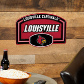 University of Louisville USA Embossed Steel Wall Sign, 11" x 17", Collegiate, Home