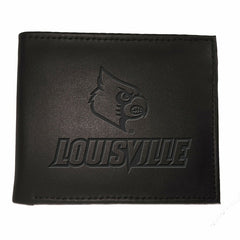 University of Louisville, Bi-Fold Wallet, Black, Collegiate, Home
