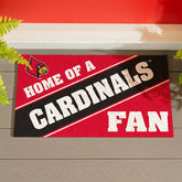 University of Louisville, PVC Mat COLOR, Home of a Fan, Collegiate